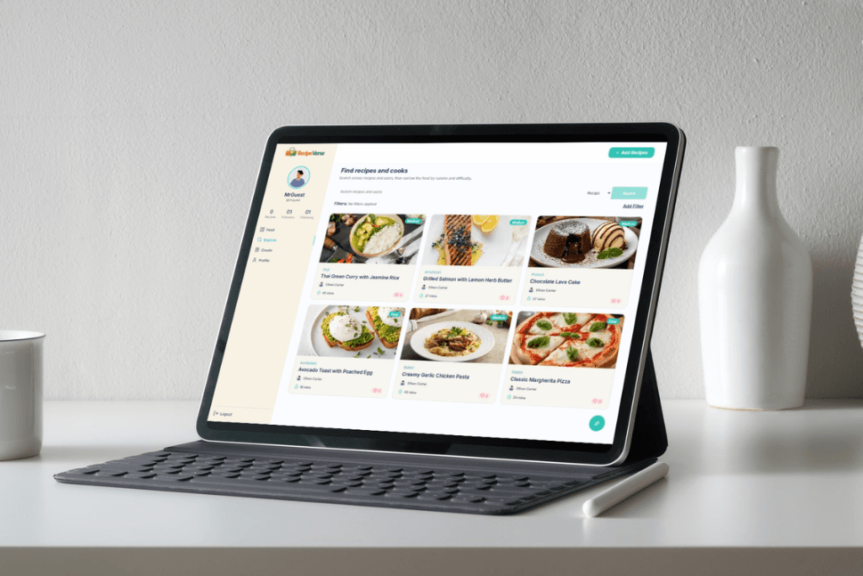 RecipeVerse AI screenshot